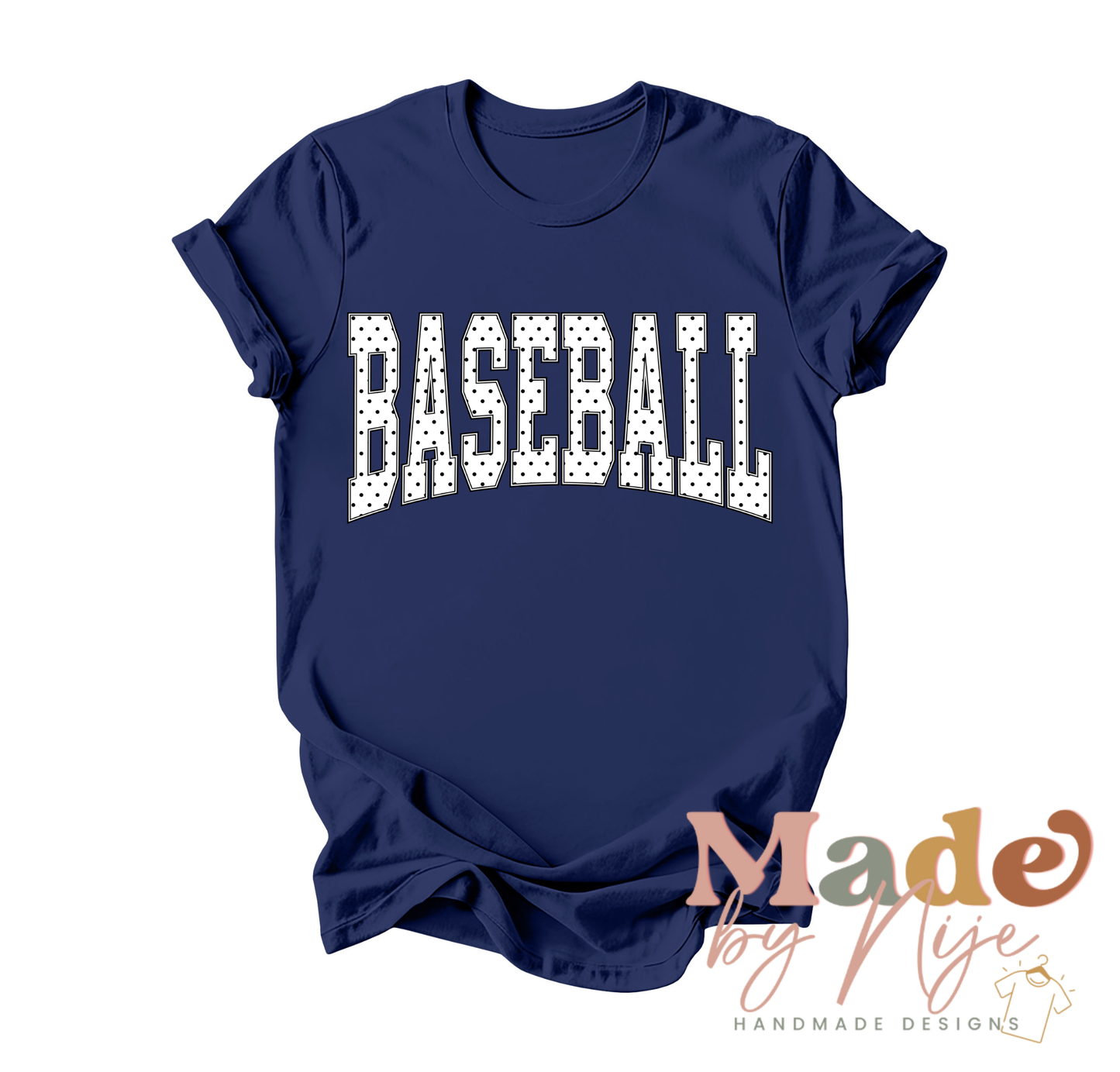 Baseball Polka Dot Tee