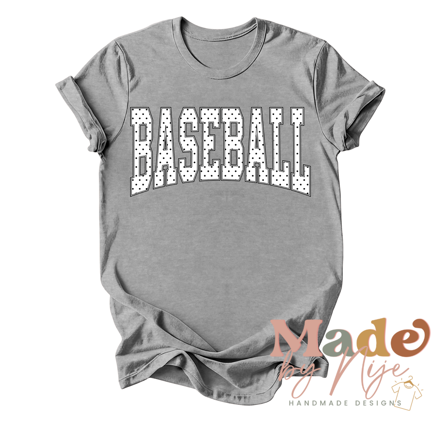 Baseball Polka Dot Tee