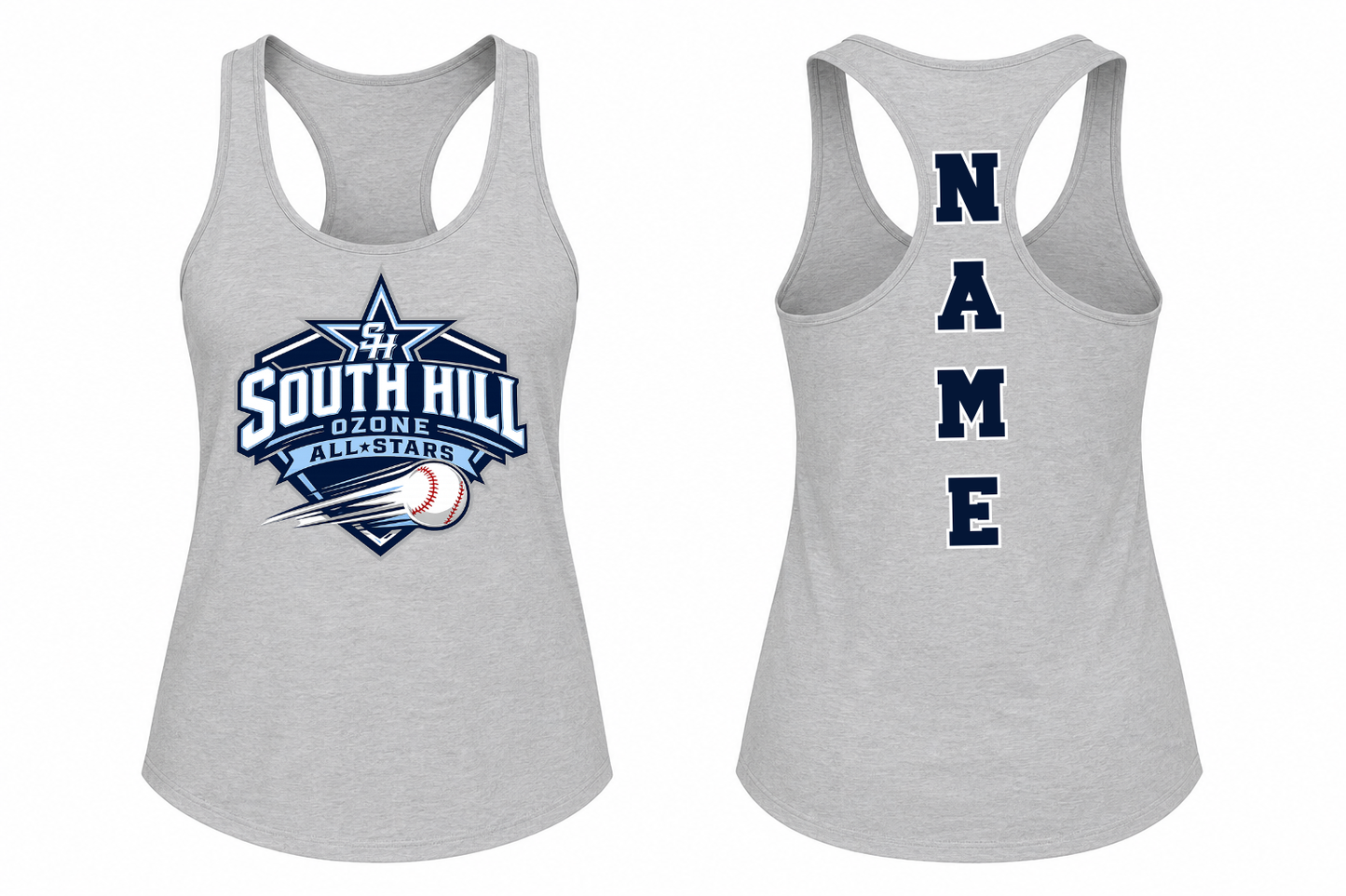 SH All-Star League Jersey Racer Back Tank