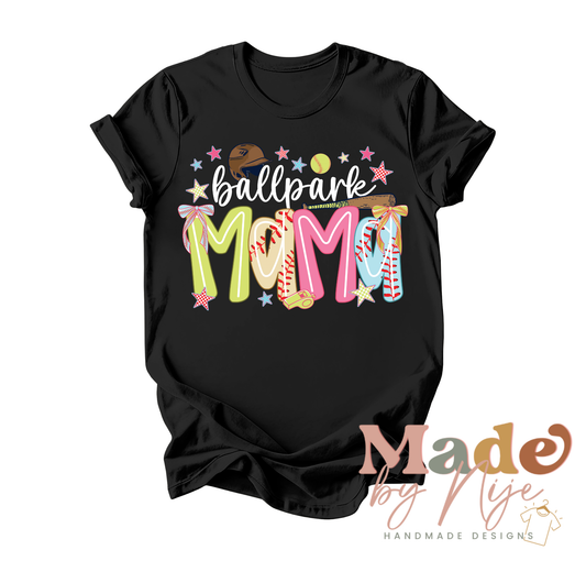 Ballpark Mama Tee