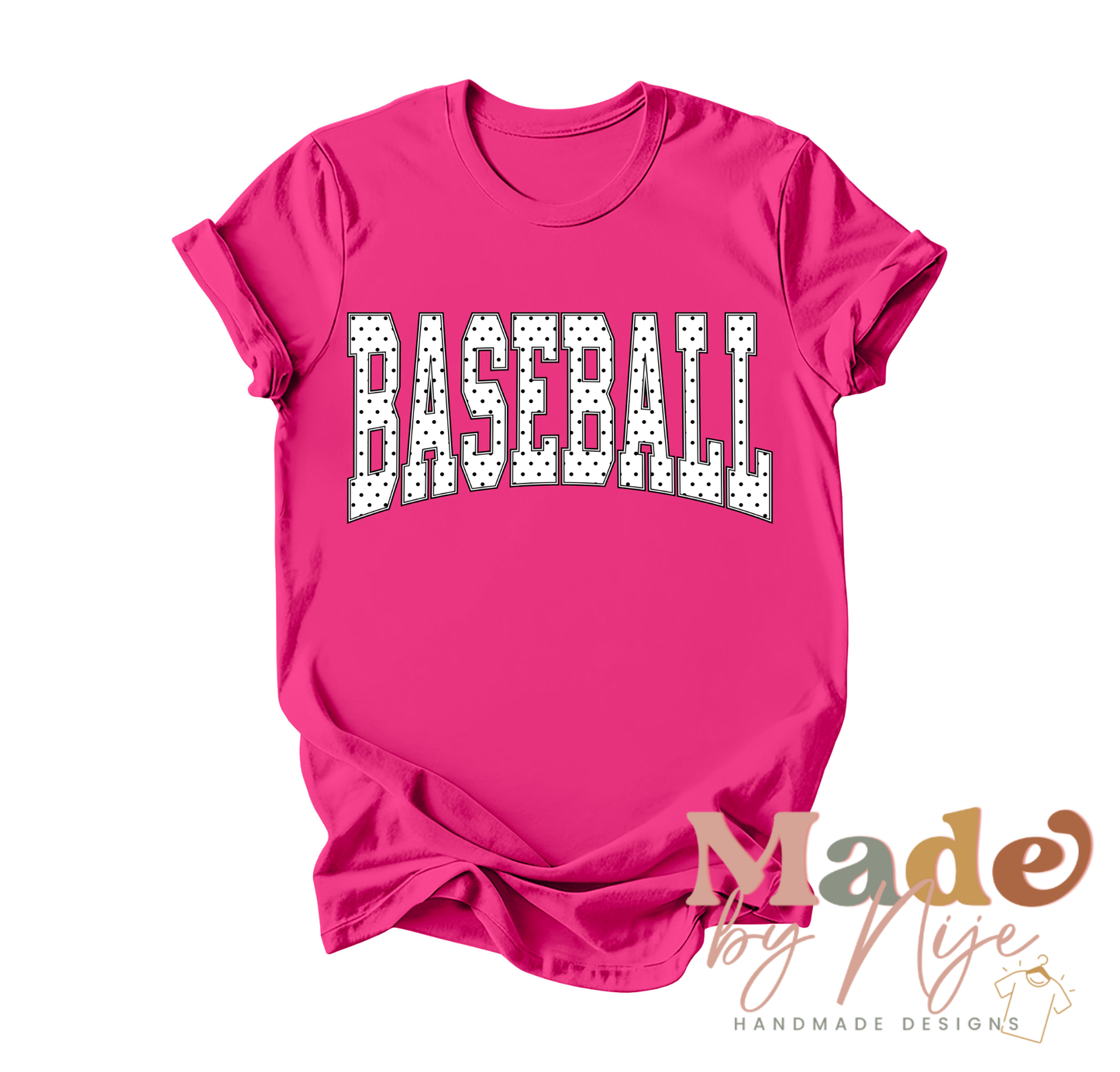 Baseball Polka Dot Tee