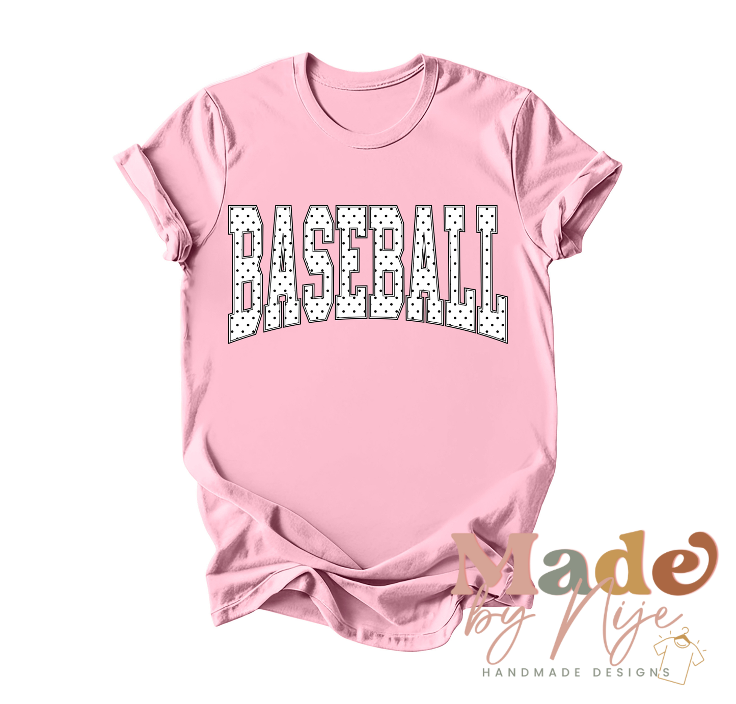 Baseball Polka Dot Tee