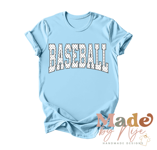 Baseball Polka Dot Tee
