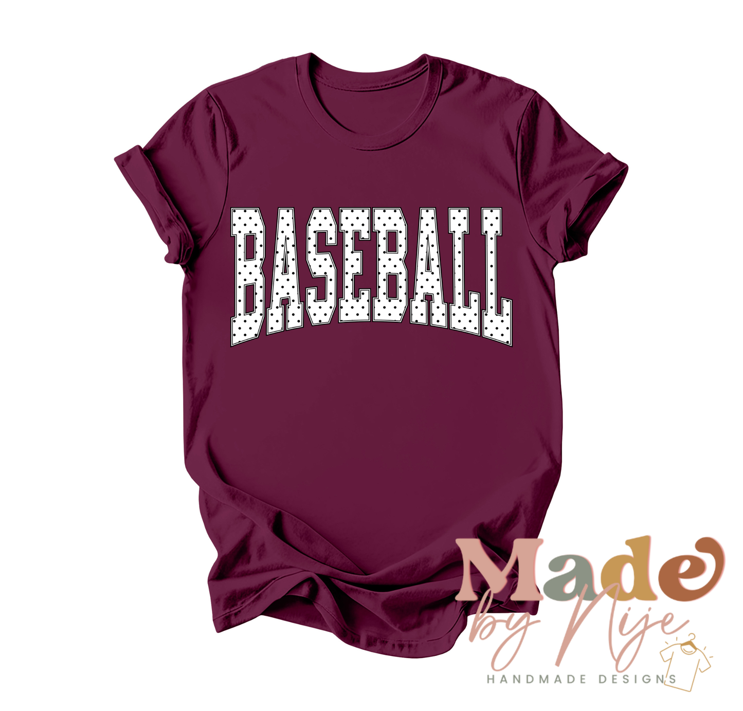 Baseball Polka Dot Tee